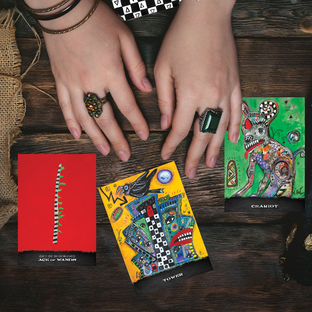 Outsider Art Tarot: Two Outsiders Find a Love of Art and Tarot