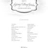 The title page of Kristy's Spring Cutting Garden by Schiffer Publishing, Ltd. lists vibrant flowers and bouquets, making it perfect for any spring watercolor coloring book enthusiast.