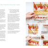 Welcome to Weaving 2 by Schiffer Publishing, Ltd. offers a step-by-step photo guide for removing a colorful tapestry from a loom—cutting threads and tying ends—ideal for intermediate weavers or those seeking detailed project references.