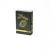 The Wild Elemental Oracle by Schiffer Publishing, Ltd. features a mystical green design with gold text and a central eye on a dark box, channeling animal wisdom and spirit guide energy.