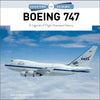 Boeing 747 airplane with NASA logo on a blue sky background, featuring 'Legends of Flight' branding.