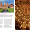 A collage featuring a building and magazine, inspired by Schiffer Publishing, Ltd.'s Secret Cities of Italy, evokes the hidden charm and allure of Italy's undiscovered destinations.