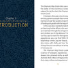 A book spread from The Shaman’s Way Oracle by Schiffer Publishing, Ltd.: left page shows Chapter 1: Introduction in gold, while page 9 on the right describes the inspiration and goals of this spiritual healing oracle deck.