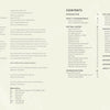 The contents and copyright page of "Passementerie" by Schiffer Publishing, Ltd. lists sections like Introduction, Getting Started, Ornamental Trimmings, Projects on handwoven passementerie, Glossary; publishing info appears left.