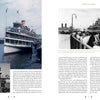 A two-page spread in "The Boats of Summer, Volume 2" by Schiffer Publishing, Ltd. showcases vintage photos of the Peter Stuyvesant ferry with passengers and text on its maritime history in New York Harbor.