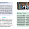 Jammin' through the South" by Schiffer Publishing, Ltd. is a two-page magazine spread celebrating Louisiana culture with features on Louis Armstrong, Cajun dance tips, New Orleans activities, and street musician photos.