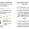 A two-page spread from The Awakening Tarot by Schiffer Publishing, Ltd. shows the “Initiate of Earth” card—an antlered, plant-adorned figure symbolizing elemental spirituality—accompanied by interpretive card meanings and explanatory text.