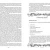 A two-page spread from Land Healing by Schiffer Publishing, Ltd.: the left page explores presence and acknowledgment, while the right page has floral borders, a "Witnessing Ritual" title, an earth healing prayer, chant, and ritual instructions.