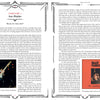 Two pages from "Hallowed By Their Name: The Unofficial Iron Maiden Bible" (Schiffer Publishing, Ltd.) show Iron Maiden history—a concert guitarist on the left and The Soundhouse Tapes EP cover with the iconic logo and ornate borders on the right.
