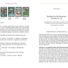 A page from Schiffer Publishing, Ltd.'s The Magic Lantern Sibilla shows tarot-like cards from very positive to very negative, with text on reversals and meanings, guiding readers through challenges like an oracle card or Vera Sibilla guidebook.