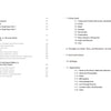 Table of contents pages from "Sand Up Close" by Schiffer Publishing, Ltd. list chapters 5–11, covering fossils, sand grains, sand science, trace evidence, living sand, sand and culture, appendices—with page numbers for each.