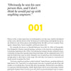 A page from DIO: The Unholy Scriptures by Schiffer Publishing, Ltd. features the headline OF PROPHETS AND ELVES, a quote about Ronnie James Dio’s early band, and a large yellow 001 above text on the Holy Diver era.