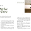 A magazine spread features a story about Chincoteague Ponies and Pony Penning from "Out of the Sea" by Schiffer Publishing, Ltd. The left page has text and a chapter title; the right page shows a rider guiding a horse in an arena.
