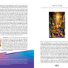 The Starman Tarot Remastered by Schiffer Publishing, Ltd. features a vivid Ten of Cups card with colorful figures and a rainbow, plus insightful meanings, summaries, reversed interpretations, and mystical motifs throughout the page.