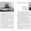 Two pages from Schiffer Publishing, Ltd.'s "USS California (BB-44)": the left page features a black-and-white photo and introduction; the right starts Chapter 1 with details and imagery of Pearl Harbor.