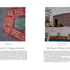 Stitching Together History" by Schiffer Publishing, Ltd. displays two quilts: one with vibrant shapes honoring the 9/11 Pentagon Memorial, and another depicting William & Mary College, reflecting the legacy of Virginia quilts.