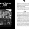 A black-and-white photo of Barrelhouse South's exterior shows two figures at the entrance. The brickwork and tall windows evoke Savannah’s haunted past, featured in Savannah's Afterlife III from Schiffer Publishing, Ltd.