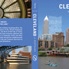 Front and back cover of Cleveland by Schiffer Publishing, Ltd.; the front shows the city skyline, and the back features a description and barcode—ideal as a photo book, travel guide, or souvenir.