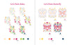 The ColorMaps Paint-by-Number Relaxing Garden by Schiffer Publishing, Ltd. features step-by-step guides for painting layered floral RELAX art and a butterfly design—perfect for a relaxing creative experience. Paint palettes included.