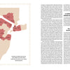 A map from "The Historic Dutch American Barns of New Jersey and Southern New York" by Schiffer Publishing, Ltd. highlights areas where these barns remain, with text exploring their history, vernacular style, and unique regional features.