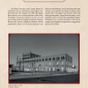 A sepia photo of Glendale’s historic Sugar Beet Factory is framed on a textured beige page in Arizona’s Back Roads by Schiffer Publishing, Ltd., evoking ghost towns with its atmospheric image and printed history above and beside the photo.