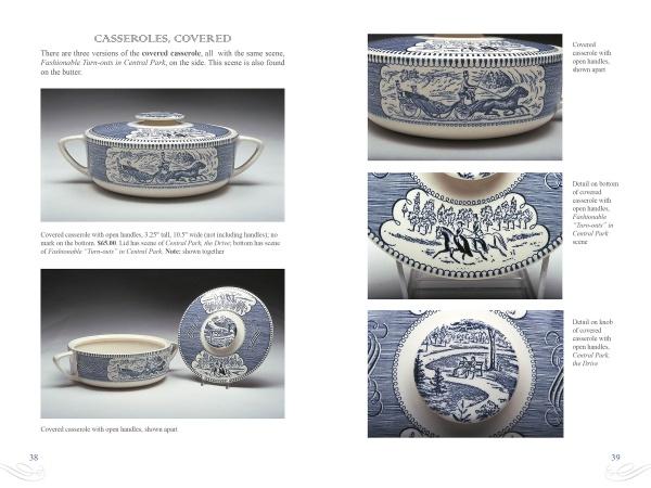 Currier and Ives Dinnerware: Porcelain Casseroles, Covered