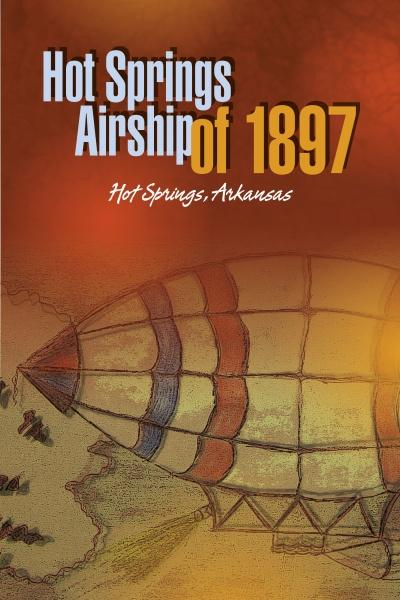 A hot air balloon floats above the beach, where tales from Supernatural Arkansas by Schiffer Publishing, Ltd. linger like whispers on the wind.