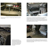 M24 Chaffee, Vol. 2 from Schiffer Publishing, Ltd. features book spreads with photos of the light tank’s interior—seats, controls, engine compartments—and detailed captions on its mechanical and structural features from the Korean War.