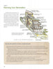 A page from Schiffer Publishing, Ltd.'s Eco-House Renovations shows a hand-drawn diagram of a multi-story building with notes, plus questions and considerations for eco-renovation. The title reads, "Planning Your Renovation.
