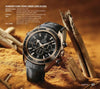 A copy of "Omega Highlights" by Schiffer Publishing, Ltd. rests on a textured sandy surface, surrounded by pieces of driftwood. Text details the book’s features and price.
