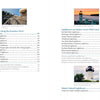 The table of contents of *Lighthouses and Coastal Attractions of Northern New England* (Schiffer Publishing, Ltd.) features sections on New England lighthouses, two photos, and chapters by Kennebec River, Lower Mid-Coast, and inland with page numbers.