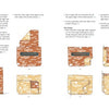 Little Delights in Leather by Schiffer Publishing, Ltd. offers illustrated step-by-step guides and instructions for sewing a camouflage-patterned zipper pocket and shoulder strap—perfect for beginner leather crafters.