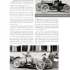 A black and white magazine page showcases two early 1900s Mercedes-Simplex 60 HP race cars, the forerunners to icons like the Mercedes-Benz 300 SL—featured in "Mercedes-Benz Supercars" by Schiffer Publishing, Ltd.