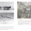 A collage features black-and-white and color aerial and ground photos of aircraft, including the Lockheed SR-71 Blackbird, jets on a runway, and airbase buildings in a desert, from Schiffer Publishing, Ltd.