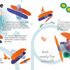 Schiffer Publishing, Ltd.'s "Plastic" offers a step-by-step illustrated guide to create an orange and purple toy airplane using plastic bottles, paper, and tape—ideal for recycling craft lovers with photos of materials, assembly, and the finished project.