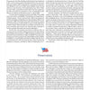 A magazine page for "Where the Presidents Were Born" by Schiffer Publishing, Ltd. features two columns on historic presidential locations, with dense text and a small American flag image above the “Preservation” section header.