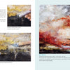 Discover "How to Create Encaustic Art" by Schiffer Publishing, Ltd.—a book spread with close-up pastel artwork, oil pastels in action, and tips on using encaustic techniques to inspire your creativity.