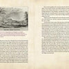 Ghost Towns of New Jersey by Schiffer Publishing, Ltd. is an open book with text on historic houses, vintage photos, and a Visitor Information box on sepia-toned pages, exploring the state's ghost towns.