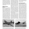 A page from "Second in Line: Second to None" by Schiffer Publishing, Ltd. features black-and-white photos of an 8th Air Force B-24 Liberator with crew and a B-25, plus text comparing these planes during the Daylight Bombing Offensive.
