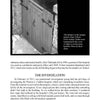 A black and white photo of a morgue door with barred window—a favorite haunt of paranormal investigators featured in Savannah's Afterlife: True Tales of a Paranormal Investigator by Schiffer Publishing, Ltd.