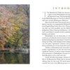 A photo of autumn trees mirrored in Brandywine Creek appears next to the “Introduction” text, highlighting the history and beauty of Pennsylvania’s Brandywine Valley. Product: Brandywine Valley by Schiffer Publishing, Ltd.