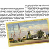 The page from "Greetings From Dallas" (Schiffer Publishing, Ltd.) showcases a vintage State Fair postcard with bustling crowds. The angled image and caption highlight the historic charm of Dallas at its celebrated State Fair.