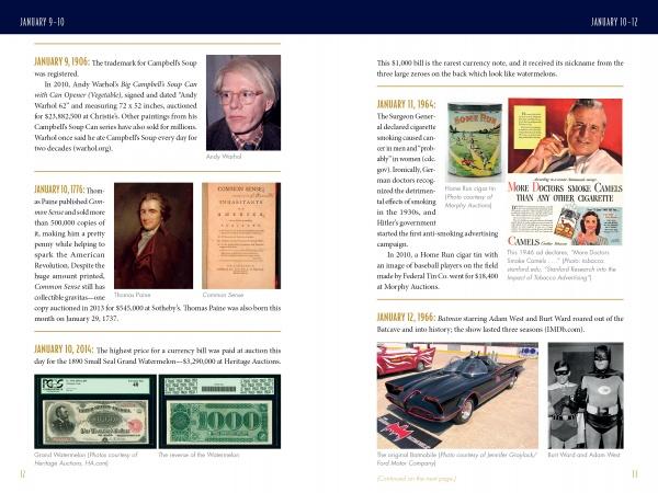 this day in collecting history months