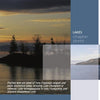 A scenic page in Schiffer Publishing, Ltd.'s "New England's Natural Wonders" shows two lake photos—one at sunset, one by day—framed by trees and mountains, with a caption on top New England spots for nature photography.