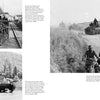 German troops and Panzerkampfwagen III tanks advance through rural roads and towns in WWII, as shown in Schiffer Publishing, Ltd.’s images of armored vehicles, soldiers, and motorcycles amidst countryside scenes.