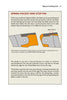 A page from Schiffer Publishing, Ltd.’s "Pocketknife Making for Beginners" explains the spring pocket and stop pin with two diagrams showing blade positions and measurements, plus text detailing their function and placement in a folding pocketknife.