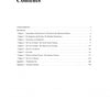A white table of contents page for "Tupolev Tu-16" by Schiffer Publishing, Ltd. lists chapter titles, sections with page numbers, headings such as acknowledgments, introduction, appendices, and Soviet Tu-16 accident analysis.