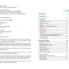The In My Footsteps travel guide by Schiffer Publishing, Ltd. features a two-column table of contents with section titles and page numbers in blue and black text, including Introduction, Oak Bluffs, Vineyard Haven, and Next Timely.