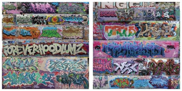 Baltimore Graffiti by Schiffer Publishing, Ltd. presents a striking photo documentary of vibrant tags, stylized lettering, and murals on brick walls—capturing Baltimore's street art spirit in dynamic two-column layouts.