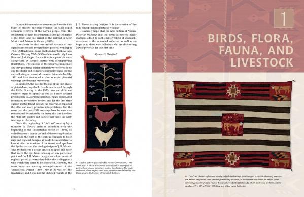 navajo pictorial weaving book